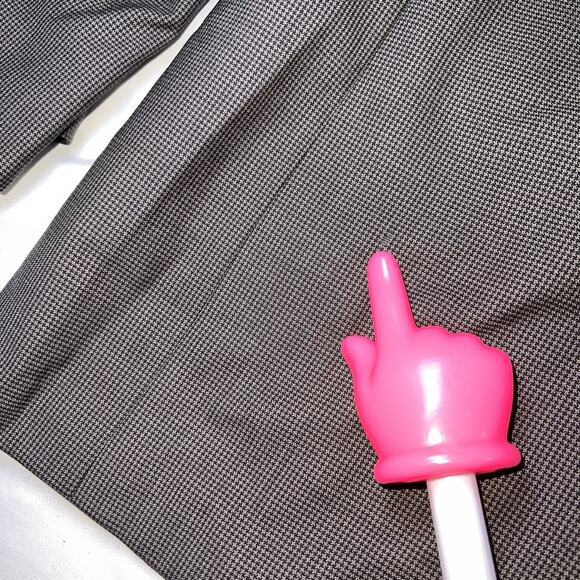 Brooks Brothers 346 Stretch Blazer Size 39 Short Wool Brown Micro Houndstooth - Picture 10 of 16